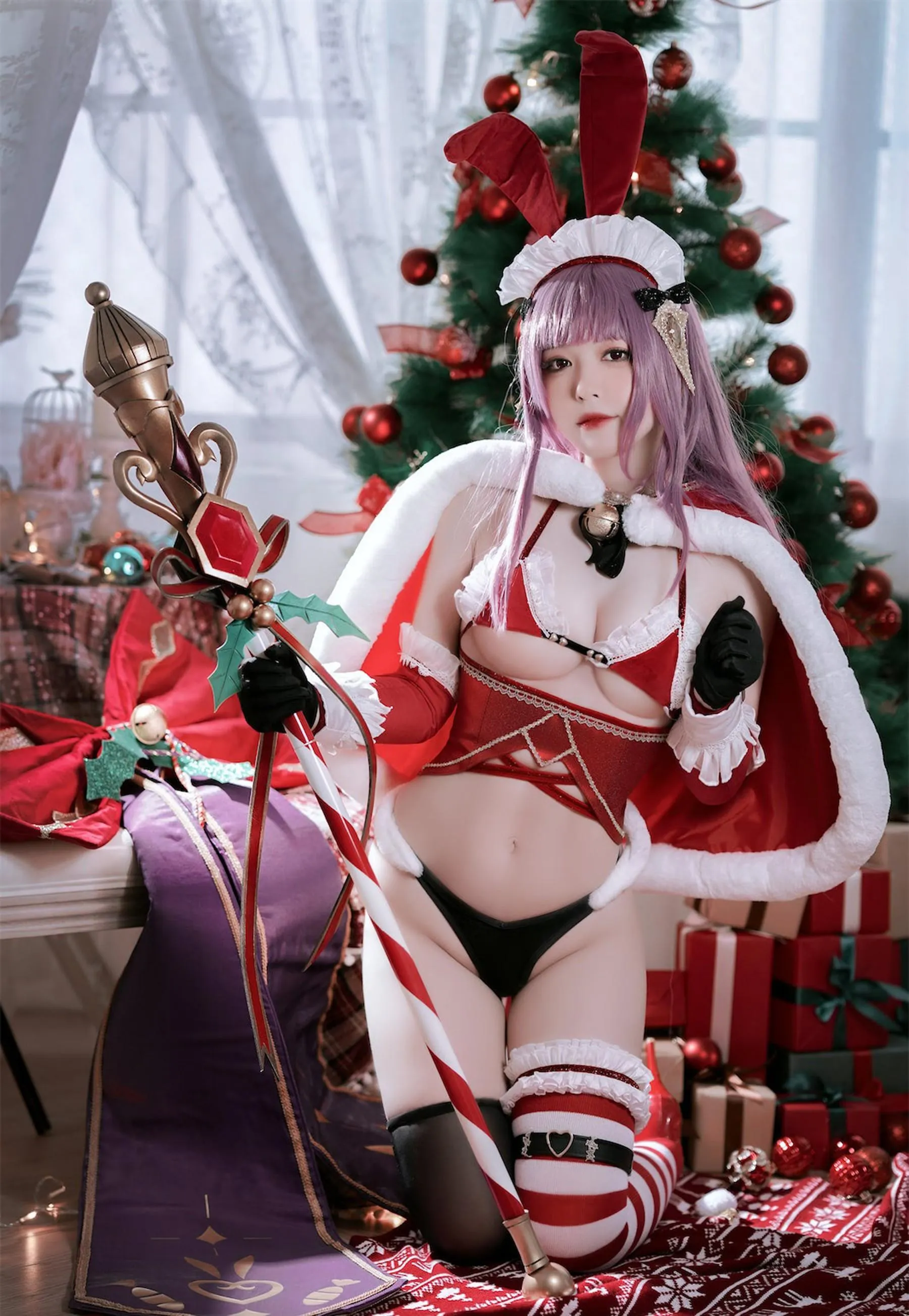 半半子 – NO.63 Christmas Bunny Aike [41P]插图6